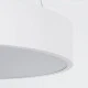 GloboStar® BURTON 61201-S Πλαφονιέρα Οροφής LED CCT 67W 7370lm 120° AC 220-240V - Εναλλαγή Φωτισμού μέσω Τηλεχειριστηρίου All In One Ψυχρό 6000k+Φυσικό 4500k+Θερμό 2700k Dimmable Φ40cm - Λευκό - 3 Years Warranty