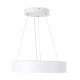 GloboStar® BURTON 61201-S Πλαφονιέρα Οροφής LED CCT 67W 7370lm 120° AC 220-240V - Εναλλαγή Φωτισμού μέσω Τηλεχειριστηρίου All In One Ψυχρό 6000k+Φυσικό 4500k+Θερμό 2700k Dimmable Φ40cm - Λευκό - 3 Years Warranty