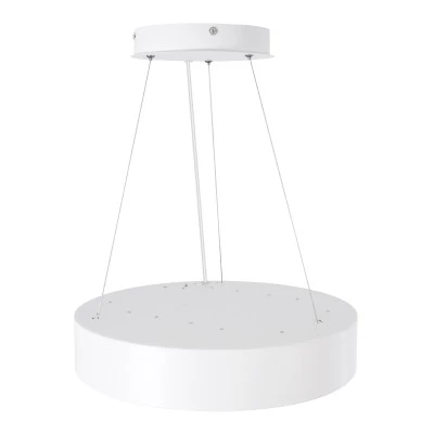 GloboStar® BURTON 61201-S Πλαφονιέρα Οροφής LED CCT 67W 7370lm 120° AC 220-240V - Εναλλαγή Φωτισμού μέσω Τηλεχειριστηρίου All In One Ψυχρό 6000k+Φυσικό 4500k+Θερμό 2700k Dimmable Φ40cm - Λευκό - 3 Years Warranty