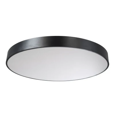 Πλαφονιέρα Οροφής LED BURTON CCT 100W 11020lm 120° AC 220-240V - Εναλλαγή Φωτισμού μέσω Τηλεχειριστηρίου All In One - Μαύρο GloboStar® BURTON 61204-S Πλαφονιέρα Οροφής LED CCT 100W 11020lm 120° AC 220-240V - Εναλλαγή Φωτισμού μέσω Τηλεχειριστηρίου All In One Ψυχρό 6000k+Φυσικό 4500k+Θερμό 2700k Dimmable Φ80cm - Μαύρο - 3 Years Warranty
