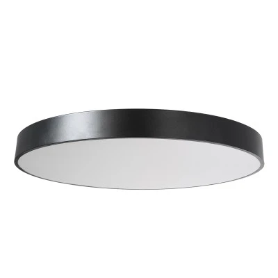 Πλαφονιέρα Οροφής LED BURTON CCT 100W 11020lm 120° AC 220-240V - Εναλλαγή Φωτισμού μέσω Τηλεχειριστηρίου All In One - Μαύρο GloboStar® BURTON 61204-S Πλαφονιέρα Οροφής LED CCT 100W 11020lm 120° AC 220-240V - Εναλλαγή Φωτισμού μέσω Τηλεχειριστηρίου All In One Ψυχρό 6000k+Φυσικό 4500k+Θερμό 2700k Dimmable Φ80cm - Μαύρο - 3 Years Warranty