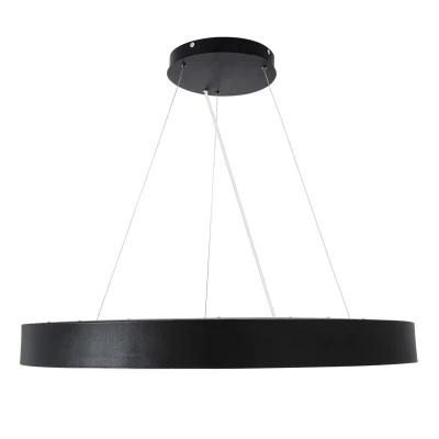 Πλαφονιέρα Οροφής LED BURTON CCT 100W 11020lm 120° AC 220-240V - Εναλλαγή Φωτισμού μέσω Τηλεχειριστηρίου All In One - Μαύρο GloboStar® BURTON 61204-S Πλαφονιέρα Οροφής LED CCT 100W 11020lm 120° AC 220-240V - Εναλλαγή Φωτισμού μέσω Τηλεχειριστηρίου All In One Ψυχρό 6000k+Φυσικό 4500k+Θερμό 2700k Dimmable Φ80cm - Μαύρο - 3 Years Warranty