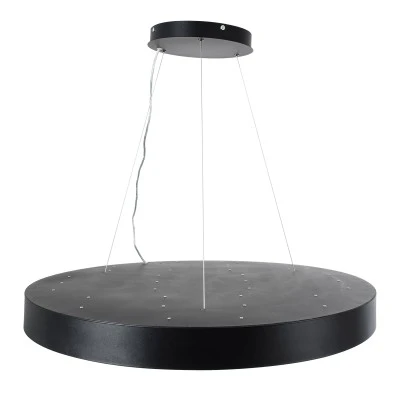 Πλαφονιέρα Οροφής LED BURTON CCT 100W 11020lm 120° AC 220-240V - Εναλλαγή Φωτισμού μέσω Τηλεχειριστηρίου All In One - Μαύρο GloboStar® BURTON 61204-S Πλαφονιέρα Οροφής LED CCT 100W 11020lm 120° AC 220-240V - Εναλλαγή Φωτισμού μέσω Τηλεχειριστηρίου All In One Ψυχρό 6000k+Φυσικό 4500k+Θερμό 2700k Dimmable Φ80cm - Μαύρο - 3 Years Warranty