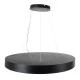 Πλαφονιέρα Οροφής LED BURTON CCT 100W 11020lm 120° AC 220-240V - Εναλλαγή Φωτισμού μέσω Τηλεχειριστηρίου All In One - Μαύρο GloboStar® BURTON 61204-S Πλαφονιέρα Οροφής LED CCT 100W 11020lm 120° AC 220-240V - Εναλλαγή Φωτισμού μέσω Τηλεχειριστηρίου All In One Ψυχρό 6000k+Φυσικό 4500k+Θερμό 2700k Dimmable Φ80cm - Μαύρο - 3 Years Warranty