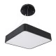 Πλαφονιέρα Οροφής LED KAMALA CCT 67W 7370lm 120° AC 220-240V - Εναλλαγή Φωτισμού μέσω Τηλεχειριστηρίου All In One - Μαύρο GloboStar® KAMALA 61206-S Πλαφονιέρα Οροφής LED CCT 67W 7370lm 120° AC 220-240V - Εναλλαγή Φωτισμού μέσω Τηλεχειριστηρίου All In One Ψυχρό 6000k+Φυσικό 4500k+Θερμό 2700k Dimmable Μ40 x Π40 x Υ8cm- Μαύρο - 3 Years Warranty