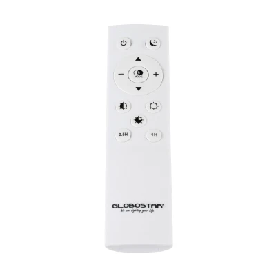 Μοντέρνο φωτιστικό οροφής KAMALA LED 100W 11020lm 120° AC 220-240V IP20 ρυθμιζόμενο λευκό CCT με χειριστήριο μαύρο ματ 80x80x8cm