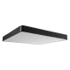Μοντέρνο φωτιστικό οροφής KAMALA LED 100W 11020lm 120° AC 220-240V IP20 ρυθμιζόμενο λευκό CCT με χειριστήριο μαύρο ματ 80x80x8cm