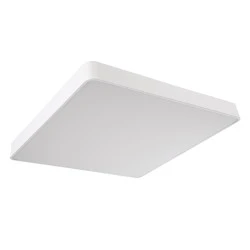 Μοντέρνο φωτιστικό οροφής KAMALA LED 100W 11020lm AC 220-240V IP20 80cm ρυθμιζόμενο λευκό CCT με χειριστήριο λευκό ματ 80x80x8cm