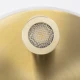 GloboStar® LADY-R 60940 Μοντέρνο Φωτιστικό Τοίχου - Απλίκα Ξενοδοχείου Bed Side LED 6W 600lm 36° & 360° AC 220-240V - Reading Light & 360° Κρυφός Φωτισμός - Φορτιστής USB 3A - Φ15 x Υ7cm - Φυσικό Λευκό 4500K - Χρυσό Βούρτσας
