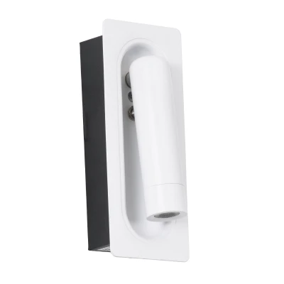 Απλίκα τοίχου LED kelvo® MANHATTAN 3W 405lm φυσικό λευκό 4500K 36° IP20 λευκό 7x7x17cm