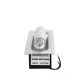 Επιτοίχια απλίκα ανάγνωσης LED kelvo® MANHATTAN 3W 405lm 36° AC 220-240V IP20 φυσικό λευκό 4500K νίκελ βούρτσας 7x7x17cm