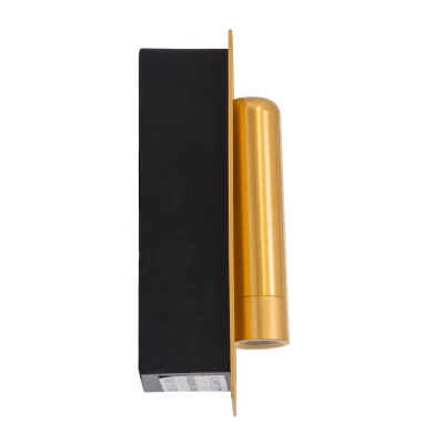 Μοντέρνο επιτοίχιο φωτιστικό reading light LED kelvo® MANHATTAN 3W 405lm φυσικό λευκό 4500K 36° χρυσό βούρτσας 7x7x17cm Μοντέρνο επιτοίχιο φωτιστικό reading light LED kelvo® MANHATTAN 3W 405lm φυσικό λευκό 4500K 36° χρυσό βούρτσας 7x7x17cm