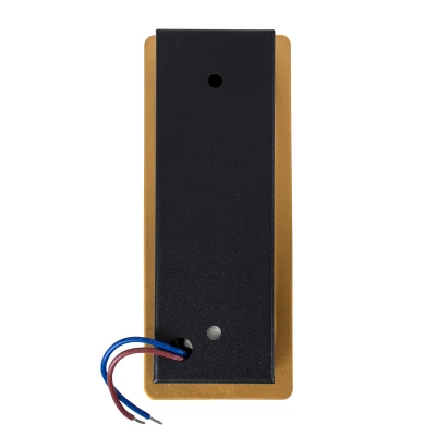 Μοντέρνο επιτοίχιο φωτιστικό reading light LED kelvo® MANHATTAN 3W 405lm φυσικό λευκό 4500K 36° χρυσό βούρτσας 7x7x17cm Μοντέρνο επιτοίχιο φωτιστικό reading light LED kelvo® MANHATTAN 3W 405lm φυσικό λευκό 4500K 36° χρυσό βούρτσας 7x7x17cm