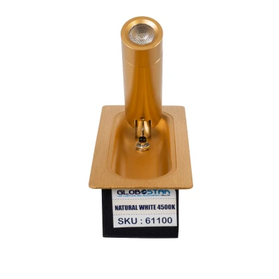 Μοντέρνο επιτοίχιο φωτιστικό reading light LED kelvo® MANHATTAN 3W 405lm φυσικό λευκό 4500K 36° χρυσό βούρτσας 7x7x17cm Μοντέρνο επιτοίχιο φωτιστικό reading light LED kelvo® MANHATTAN 3W 405lm φυσικό λευκό 4500K 36° χρυσό βούρτσας 7x7x17cm