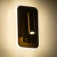 Επιτοίχια απλίκα LED kelvo® LADY-O με φορτιστή USB 10W 1000lm φυσικό λευκό 4500K χρυσό βούρτσας 10.5x10x18.5cm GloboStar® LADY-O 61366 Μοντέρνο Φωτιστικό Τοίχου - Απλίκα Ξενοδοχείου Bed Side LED 10W 1000lm 36° & 360° AC 220-240V - Reading Light & 360° Κρυφός Φωτισμός - Φορτιστής USB 3A - Μ10.5 x Π10 x Υ18.5cm - Φυσικό Λευκό 4500K - Χρυσό Βούρτσας