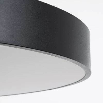 Πλαφονιέρα Οροφής LED BURTON CCT 67W 7370lm 120° AC 220-240V - Εναλλαγή Φωτισμού μέσω Τηλεχειριστηρίου All In One - Μαύρο GloboStar® BURTON 61200-S Πλαφονιέρα Οροφής LED CCT 67W 7370lm 120° AC 220-240V - Εναλλαγή Φωτισμού μέσω Τηλεχειριστηρίου All In One Ψυχρό 6000k+Φυσικό 4500k+Θερμό 2700k Dimmable Φ40cm - Μαύρο - 3 Years Warranty