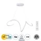 Κρεμαστό Φωτιστικό SPIRALE Design LED CCT 75W 8400lm 300° AC 220-240V - Εναλλαγή Φωτισμού μέσω Τηλεχειριστηρίου All In One- Dimmable Μ72 x Π25 x Υ18cm - Λευκό GloboStar® SPIRALE 61284 Κρεμαστό Φωτιστικό Οροφής Design LED CCT 75W 8400lm 300° AC 220-240V - Εναλλαγή Φωτισμού μέσω Τηλεχειριστηρίου All In One Ψυχρό 6000k+Φυσικό 4500k+Θερμό 2700k Dimmable Μ72 x Π25 x Υ30cm - Λευκό - 3 Years Warranty