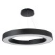 Κρεμαστό Φωτιστικό Δαχτυλίδι-Κύκλος RA LED CCT 75W 8250lm 120° AC 220-240V - Εναλλαγή Φωτισμού μέσω Τηλεχειριστηρίου All In OneDimmable Φ80cm - Μαύρο GloboStar® RA 61196 Κρεμαστό Φωτιστικό Δαχτυλίδι-Κύκλος LED CCT 75W 8250lm 120° AC 220-240V - Εναλλαγή Φωτισμού μέσω Τηλεχειριστηρίου All In One Ψυχρό 6000k+Φυσικό 4500k+Θερμό 2700k Dimmable Φ80cm - Μαύρο - 3 Years Warranty