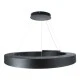 Κρεμαστό Φωτιστικό Δαχτυλίδι-Κύκλος RA LED CCT 75W 8250lm 120° AC 220-240V - Εναλλαγή Φωτισμού μέσω Τηλεχειριστηρίου All In OneDimmable Φ80cm - Μαύρο GloboStar® RA 61196 Κρεμαστό Φωτιστικό Δαχτυλίδι-Κύκλος LED CCT 75W 8250lm 120° AC 220-240V - Εναλλαγή Φωτισμού μέσω Τηλεχειριστηρίου All In One Ψυχρό 6000k+Φυσικό 4500k+Θερμό 2700k Dimmable Φ80cm - Μαύρο - 3 Years Warranty