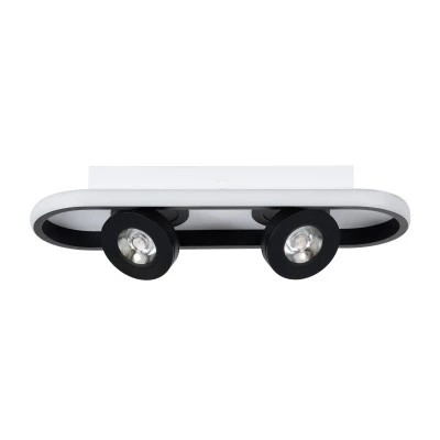Φωτιστικό Οροφής Linear Design LED NESPO CCT με Κινούμενα Σποτ LED Spot Downlight 36W 4032lm 360° & 45° AC 220-240V - Εναλλαγή Φωτισμού μέσω Διακόπτη On/Off All In One - Μαύρο GloboStar® NESPO 61212 Φωτιστικό Οροφής Linear Design LED CCT με Κινούμενα Σποτ LED Spot Downlight 36W 4032lm 360° & 45° AC 220-240V - Εναλλαγή Φωτισμού μέσω Διακόπτη On/Off All In One Ψυχρό 6000k+Φυσικό 4500k+Θερμό 2700k Μ40 x Π13 x Υ6.5cm - Μαύρο
