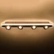 Φωτιστικό Οροφής Linear Design LED NESPO CCT με Κινούμενα Σποτ LED Spot Downlight 48W 5376lm 360° & 45° AC 220-240V - Εναλλαγή Φωτισμού μέσω Διακόπτη On/Off All In One- Μαύρο GloboStar® NESPO 61214 Φωτιστικό Οροφής Linear Design LED CCT με Κινούμενα Σποτ LED Spot Downlight 48W 5376lm 360° & 45° AC 220-240V - Εναλλαγή Φωτισμού μέσω Διακόπτη On/Off All In One Ψυχρό 6000k+Φυσικό 4500k+Θερμό 2700k Μ80 x Π13 x Υ6.5cm - Μαύρο
