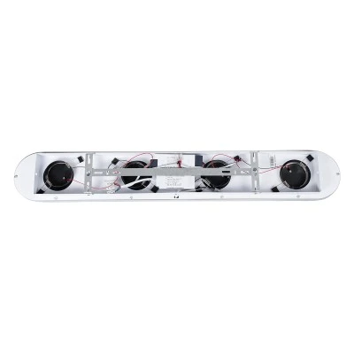 Φωτιστικό Οροφής Linear Design LED NESPO CCT με Κινούμενα Σποτ LED Spot Downlight 48W 5376lm 360° & 45° AC 220-240V - Εναλλαγή Φωτισμού μέσω Διακόπτη On/Off All In One- Μαύρο GloboStar® NESPO 61214 Φωτιστικό Οροφής Linear Design LED CCT με Κινούμενα Σποτ LED Spot Downlight 48W 5376lm 360° & 45° AC 220-240V - Εναλλαγή Φωτισμού μέσω Διακόπτη On/Off All In One Ψυχρό 6000k+Φυσικό 4500k+Θερμό 2700k Μ80 x Π13 x Υ6.5cm - Μαύρο