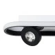 Φωτιστικό Οροφής Linear Design LED NESPO CCT με Κινούμενα Σποτ LED Spot Downlight 48W 5376lm 360° & 45° AC 220-240V - Εναλλαγή Φωτισμού μέσω Διακόπτη On/Off All In One- Μαύρο GloboStar® NESPO 61214 Φωτιστικό Οροφής Linear Design LED CCT με Κινούμενα Σποτ LED Spot Downlight 48W 5376lm 360° & 45° AC 220-240V - Εναλλαγή Φωτισμού μέσω Διακόπτη On/Off All In One Ψυχρό 6000k+Φυσικό 4500k+Θερμό 2700k Μ80 x Π13 x Υ6.5cm - Μαύρο