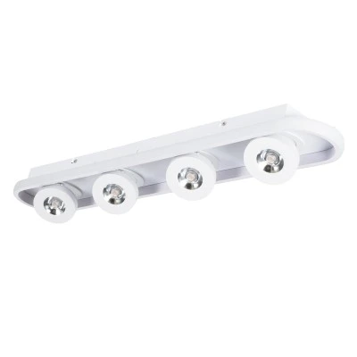Φωτιστικό Οροφής Linear Design LED NESPO CCT με Κινούμενα Σποτ LED Spot Downlight 48W 5376lm 360° & 45° AC 220-240V - Εναλλαγή Φωτισμού μέσω Διακόπτη On/Off All In One - Λευκό GloboStar® NESPO 61215 Φωτιστικό Οροφής Linear Design LED CCT με Κινούμενα Σποτ LED Spot Downlight 48W 5376lm 360° & 45° AC 220-240V - Εναλλαγή Φωτισμού μέσω Διακόπτη On/Off All In One Ψυχρό 6000k+Φυσικό 4500k+Θερμό 2700k Μ80 x Π13 x Υ6.5cm - Λευκό