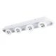 Φωτιστικό Οροφής Linear Design LED NESPO CCT με Κινούμενα Σποτ LED Spot Downlight 48W 5376lm 360° & 45° AC 220-240V - Εναλλαγή Φωτισμού μέσω Διακόπτη On/Off All In One - Λευκό GloboStar® NESPO 61215 Φωτιστικό Οροφής Linear Design LED CCT με Κινούμενα Σποτ LED Spot Downlight 48W 5376lm 360° & 45° AC 220-240V - Εναλλαγή Φωτισμού μέσω Διακόπτη On/Off All In One Ψυχρό 6000k+Φυσικό 4500k+Θερμό 2700k Μ80 x Π13 x Υ6.5cm - Λευκό