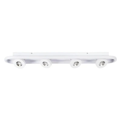 Φωτιστικό Οροφής Linear Design LED NESPO CCT με Κινούμενα Σποτ LED Spot Downlight 48W 5376lm 360° & 45° AC 220-240V - Εναλλαγή Φωτισμού μέσω Διακόπτη On/Off All In One - Λευκό GloboStar® NESPO 61215 Φωτιστικό Οροφής Linear Design LED CCT με Κινούμενα Σποτ LED Spot Downlight 48W 5376lm 360° & 45° AC 220-240V - Εναλλαγή Φωτισμού μέσω Διακόπτη On/Off All In One Ψυχρό 6000k+Φυσικό 4500k+Θερμό 2700k Μ80 x Π13 x Υ6.5cm - Λευκό