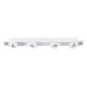 Φωτιστικό Οροφής Linear Design LED NESPO CCT με Κινούμενα Σποτ LED Spot Downlight 48W 5376lm 360° & 45° AC 220-240V - Εναλλαγή Φωτισμού μέσω Διακόπτη On/Off All In One - Λευκό GloboStar® NESPO 61215 Φωτιστικό Οροφής Linear Design LED CCT με Κινούμενα Σποτ LED Spot Downlight 48W 5376lm 360° & 45° AC 220-240V - Εναλλαγή Φωτισμού μέσω Διακόπτη On/Off All In One Ψυχρό 6000k+Φυσικό 4500k+Θερμό 2700k Μ80 x Π13 x Υ6.5cm - Λευκό