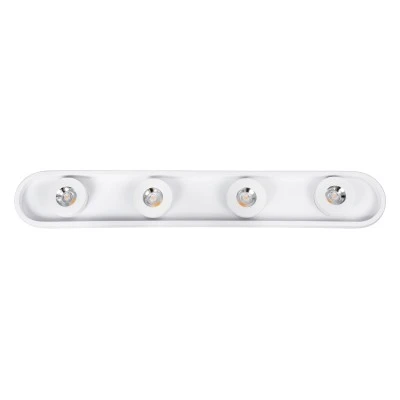 Φωτιστικό Οροφής Linear Design LED NESPO CCT με Κινούμενα Σποτ LED Spot Downlight 48W 5376lm 360° & 45° AC 220-240V - Εναλλαγή Φωτισμού μέσω Διακόπτη On/Off All In One - Λευκό GloboStar® NESPO 61215 Φωτιστικό Οροφής Linear Design LED CCT με Κινούμενα Σποτ LED Spot Downlight 48W 5376lm 360° & 45° AC 220-240V - Εναλλαγή Φωτισμού μέσω Διακόπτη On/Off All In One Ψυχρό 6000k+Φυσικό 4500k+Θερμό 2700k Μ80 x Π13 x Υ6.5cm - Λευκό