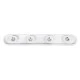 Φωτιστικό Οροφής Linear Design LED NESPO CCT με Κινούμενα Σποτ LED Spot Downlight 48W 5376lm 360° & 45° AC 220-240V - Εναλλαγή Φωτισμού μέσω Διακόπτη On/Off All In One - Λευκό GloboStar® NESPO 61215 Φωτιστικό Οροφής Linear Design LED CCT με Κινούμενα Σποτ LED Spot Downlight 48W 5376lm 360° & 45° AC 220-240V - Εναλλαγή Φωτισμού μέσω Διακόπτη On/Off All In One Ψυχρό 6000k+Φυσικό 4500k+Θερμό 2700k Μ80 x Π13 x Υ6.5cm - Λευκό