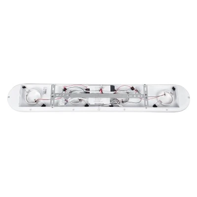 Φωτιστικό Οροφής Linear Design LED NESPO CCT με Κινούμενα Σποτ LED Spot Downlight 48W 5376lm 360° & 45° AC 220-240V - Εναλλαγή Φωτισμού μέσω Διακόπτη On/Off All In One - Λευκό GloboStar® NESPO 61215 Φωτιστικό Οροφής Linear Design LED CCT με Κινούμενα Σποτ LED Spot Downlight 48W 5376lm 360° & 45° AC 220-240V - Εναλλαγή Φωτισμού μέσω Διακόπτη On/Off All In One Ψυχρό 6000k+Φυσικό 4500k+Θερμό 2700k Μ80 x Π13 x Υ6.5cm - Λευκό