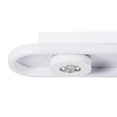 Φωτιστικό Οροφής Linear Design LED NESPO CCT με Κινούμενα Σποτ LED Spot Downlight 48W 5376lm 360° & 45° AC 220-240V - Εναλλαγή Φωτισμού μέσω Διακόπτη On/Off All In One - Λευκό GloboStar® NESPO 61215 Φωτιστικό Οροφής Linear Design LED CCT με Κινούμενα Σποτ LED Spot Downlight 48W 5376lm 360° & 45° AC 220-240V - Εναλλαγή Φωτισμού μέσω Διακόπτη On/Off All In One Ψυχρό 6000k+Φυσικό 4500k+Θερμό 2700k Μ80 x Π13 x Υ6.5cm - Λευκό