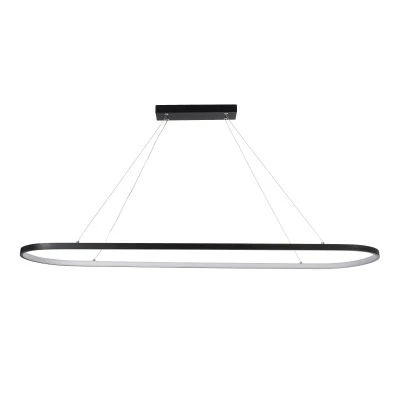 Κρεμαστό Φωτιστικό LED Μαύρο 54W 6210lm CCT Dimmable – Τηλεχειριστήριο, 300° Γωνία Φωτισμού