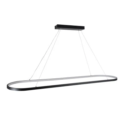 Κρεμαστό Φωτιστικό LED Μαύρο 54W 6210lm CCT Dimmable – Τηλεχειριστήριο, 300° Γωνία Φωτισμού