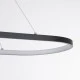 Κρεμαστό Φωτιστικό LED Μαύρο 54W 6210lm CCT Dimmable – Τηλεχειριστήριο, 300° Γωνία Φωτισμού