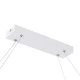 Κρεμαστό φωτιστικό BOLIVAR LED CCT 54W 6210lm δέσμης 300° με δυνατότητα εναλλαγής φωτισμού μέσω τηλεχειριστηρίου Μ120 x Π30 x Υ2cm