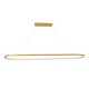 Φωτιστικό LED κρεμαστό BOLIVAR σε χρυσό χρώμα CCT 54W 6210lm 300° AC 220-240V με εναλλαγή φωτισμού μέσω τηλεχειριστηρίου