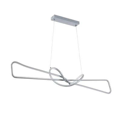 Κρεμαστό φωτιστικό DOLORES LED CCT 105W 11760lm με δέσμη 300° και εναλλαγή φωτισμού μέσω τηλεχειριστηρίου All In One Dimmable Μ110 x Π17 x Υ17.5cm σε νίκελ χρώμα Μ110 x Π17 x Υ17.5cm Κρεμαστό φωτιστικό DOLORES LED CCT 105W 11760lm με δέσμη 300° και εναλλαγή φωτισμού μέσω τηλεχειριστηρίου All In One Dimmable Μ110 x Π17 x Υ17.5cm σε νίκελ χρώμα Μ110 x Π17 x Υ17.5cm