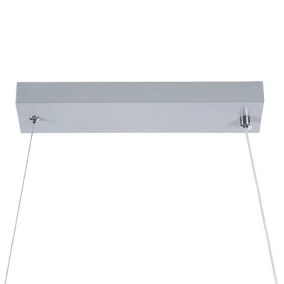 Κρεμαστό φωτιστικό DOLORES LED CCT 105W 11760lm με δέσμη 300° και εναλλαγή φωτισμού μέσω τηλεχειριστηρίου All In One Dimmable Μ110 x Π17 x Υ17.5cm σε νίκελ χρώμα Μ110 x Π17 x Υ17.5cm Κρεμαστό φωτιστικό DOLORES LED CCT 105W 11760lm με δέσμη 300° και εναλλαγή φωτισμού μέσω τηλεχειριστηρίου All In One Dimmable Μ110 x Π17 x Υ17.5cm σε νίκελ χρώμα Μ110 x Π17 x Υ17.5cm