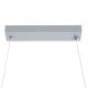Κρεμαστό φωτιστικό DOLORES LED CCT 105W 11760lm με δέσμη 300° και εναλλαγή φωτισμού μέσω τηλεχειριστηρίου All In One Dimmable Μ110 x Π17 x Υ17.5cm σε νίκελ χρώμα Μ110 x Π17 x Υ17.5cm Κρεμαστό φωτιστικό DOLORES LED CCT 105W 11760lm με δέσμη 300° και εναλλαγή φωτισμού μέσω τηλεχειριστηρίου All In One Dimmable Μ110 x Π17 x Υ17.5cm σε νίκελ χρώμα Μ110 x Π17 x Υ17.5cm