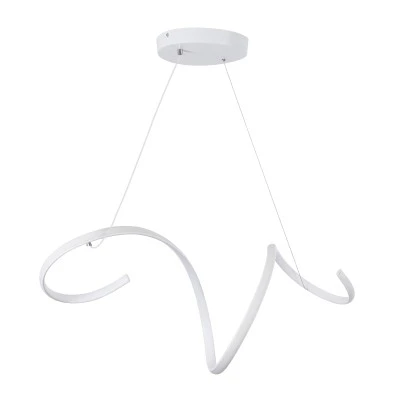 Κρεμαστό Φωτιστικό SPIRALE Design LED CCT 75W 8400lm 300° AC 220-240V - Εναλλαγή Φωτισμού μέσω Τηλεχειριστηρίου All In One- Dimmable Μ72 x Π25 x Υ18cm - Λευκό GloboStar® SPIRALE 61284 Κρεμαστό Φωτιστικό Οροφής Design LED CCT 75W 8400lm 300° AC 220-240V - Εναλλαγή Φωτισμού μέσω Τηλεχειριστηρίου All In One Ψυχρό 6000k+Φυσικό 4500k+Θερμό 2700k Dimmable Μ72 x Π25 x Υ30cm - Λευκό - 3 Years Warranty