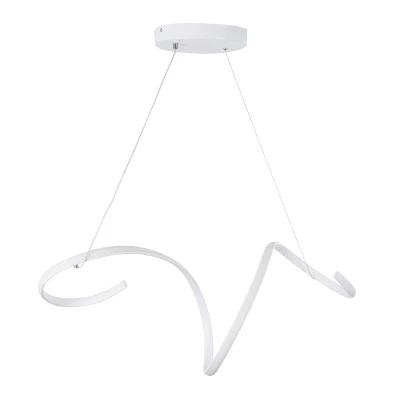 Κρεμαστό Φωτιστικό SPIRALE Design LED CCT 75W 8400lm 300° AC 220-240V - Εναλλαγή Φωτισμού μέσω Τηλεχειριστηρίου All In One- Dimmable Μ72 x Π25 x Υ18cm - Λευκό GloboStar® SPIRALE 61284 Κρεμαστό Φωτιστικό Οροφής Design LED CCT 75W 8400lm 300° AC 220-240V - Εναλλαγή Φωτισμού μέσω Τηλεχειριστηρίου All In One Ψυχρό 6000k+Φυσικό 4500k+Θερμό 2700k Dimmable Μ72 x Π25 x Υ30cm - Λευκό - 3 Years Warranty