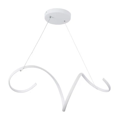 Κρεμαστό Φωτιστικό SPIRALE Design LED CCT 75W 8400lm 300° AC 220-240V - Εναλλαγή Φωτισμού μέσω Τηλεχειριστηρίου All In One- Dimmable Μ72 x Π25 x Υ18cm - Λευκό GloboStar® SPIRALE 61284 Κρεμαστό Φωτιστικό Οροφής Design LED CCT 75W 8400lm 300° AC 220-240V - Εναλλαγή Φωτισμού μέσω Τηλεχειριστηρίου All In One Ψυχρό 6000k+Φυσικό 4500k+Θερμό 2700k Dimmable Μ72 x Π25 x Υ30cm - Λευκό - 3 Years Warranty