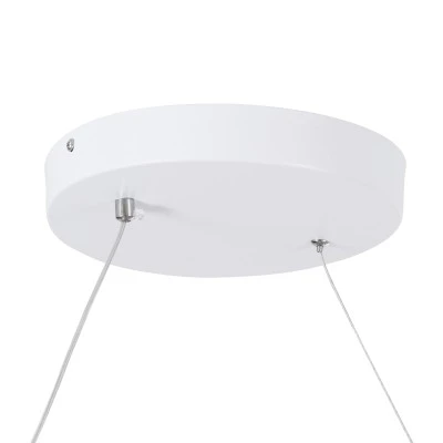 Κρεμαστό Φωτιστικό SPIRALE Design LED CCT 75W 8400lm 300° AC 220-240V - Εναλλαγή Φωτισμού μέσω Τηλεχειριστηρίου All In One- Dimmable Μ72 x Π25 x Υ18cm - Λευκό GloboStar® SPIRALE 61284 Κρεμαστό Φωτιστικό Οροφής Design LED CCT 75W 8400lm 300° AC 220-240V - Εναλλαγή Φωτισμού μέσω Τηλεχειριστηρίου All In One Ψυχρό 6000k+Φυσικό 4500k+Θερμό 2700k Dimmable Μ72 x Π25 x Υ30cm - Λευκό - 3 Years Warranty
