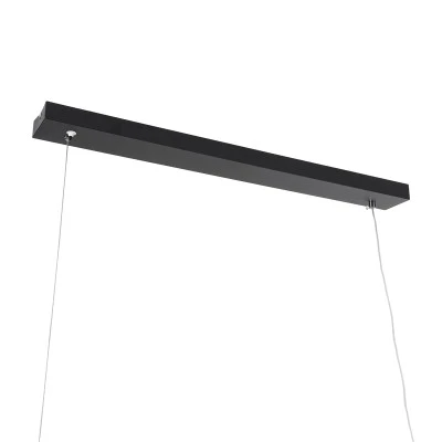 Κρεμαστό Φωτιστικό WINDY LED 67W 7504lm CCT Dimmable – Μαύρο, Τηλεχειριστήριο, 2700K-4500K-6000K