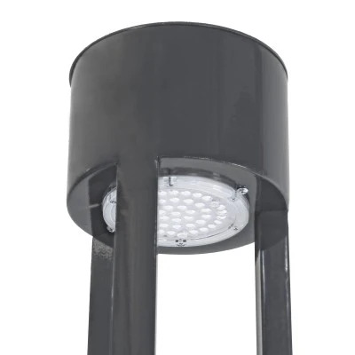 LED φωτιστικό πάρκου - πλατείας - κήπου 40W φυσικό λευκό φως 4000K 5440lm 60° AC100-240VAC IP67 Φ15.5cm x Ύψος 2m