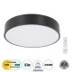 Πλαφονιέρα Οροφής LED BURTON CCT 67W 7370lm 120° AC 220-240V - Εναλλαγή Φωτισμού μέσω Τηλεχειριστηρίου All In One - Μαύρο GloboStar® BURTON 61200-S Πλαφονιέρα Οροφής LED CCT 67W 7370lm 120° AC 220-240V - Εναλλαγή Φωτισμού μέσω Τηλεχειριστηρίου All In One Ψυχρό 6000k+Φυσικό 4500k+Θερμό 2700k Dimmable Φ40cm - Μαύρο - 3 Years Warranty